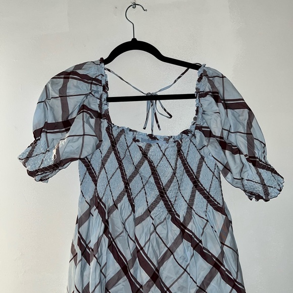 Hill House Athena Nap Dress Matilda Plaid Size XL - Picture 4 of 11